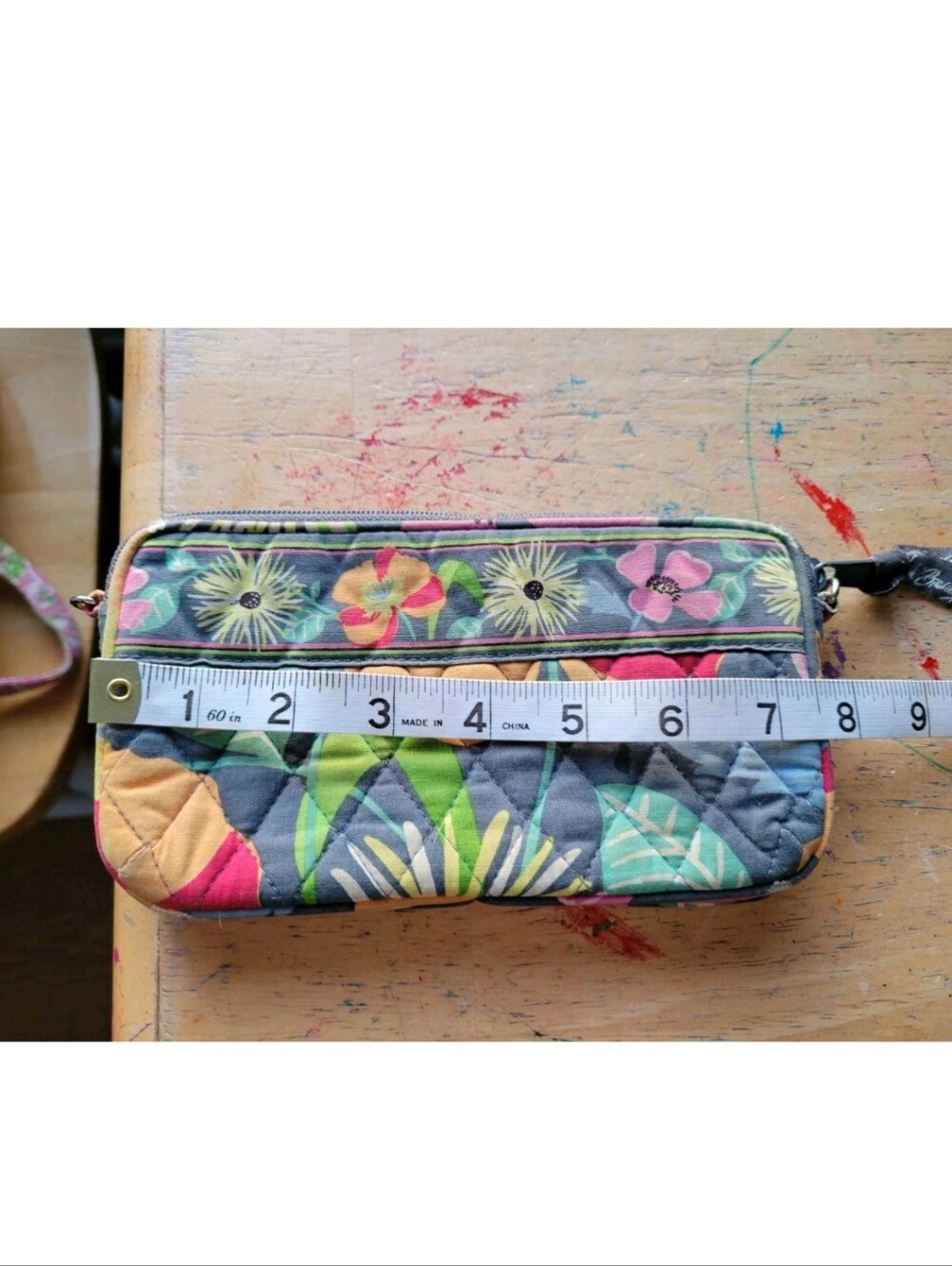Vera Bradley Accordion Wallet in "Jazzy Blooms" Pattern - Picture 3 of 7